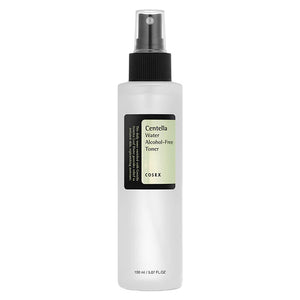 CosRX Centella Water Alcohol-Free Toner bottle on a white background