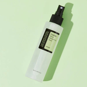 CosRX Centella Water Alcohol-Free Toner bottle on a light green background