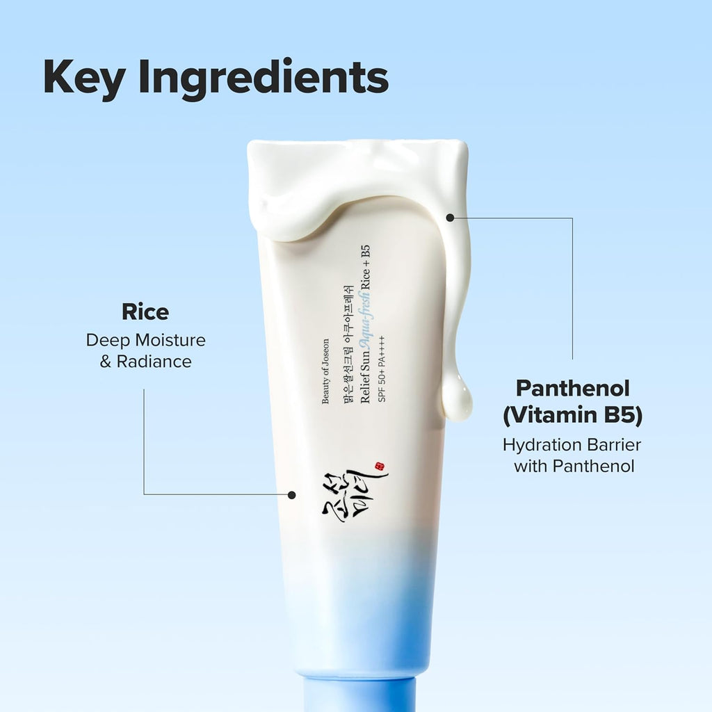 Beauty of Joseon Relief Sun Aqua-Fresh: Rice + B5 SPF50+ PA++++ (50ml x 2)