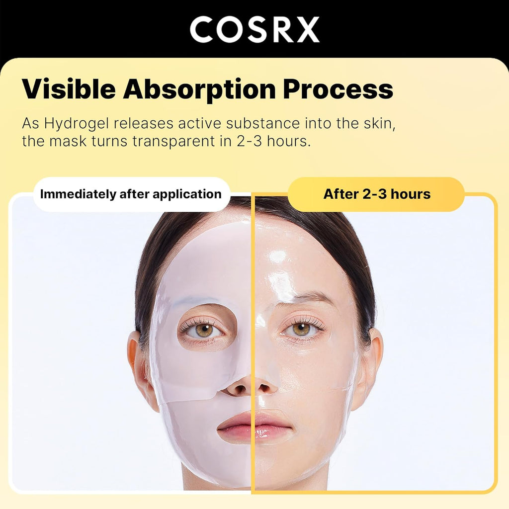 COSRX Advanced Snail Mucin Glass Glow Hydrogel Mask (34g x 3)