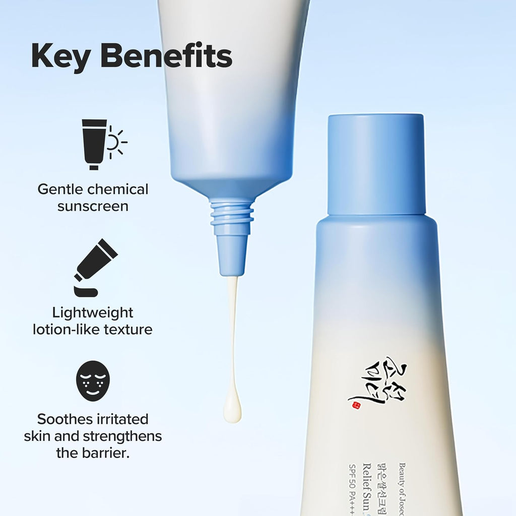 Beauty of Joseon Relief Sun Aqua-Fresh: Rice + B5 SPF50+ PA++++ (50ml x 2)
