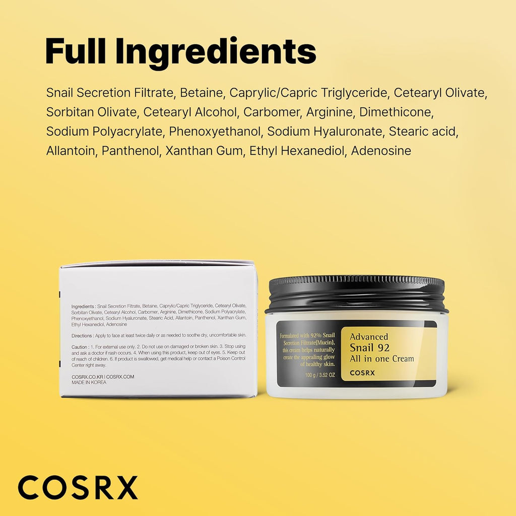 COSRX Advanced Snail 92 All In One Cream 100ml