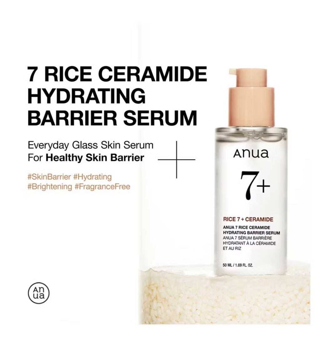 Anua Rice Ceramide 7 Hydrating Barrier Serum 50ml