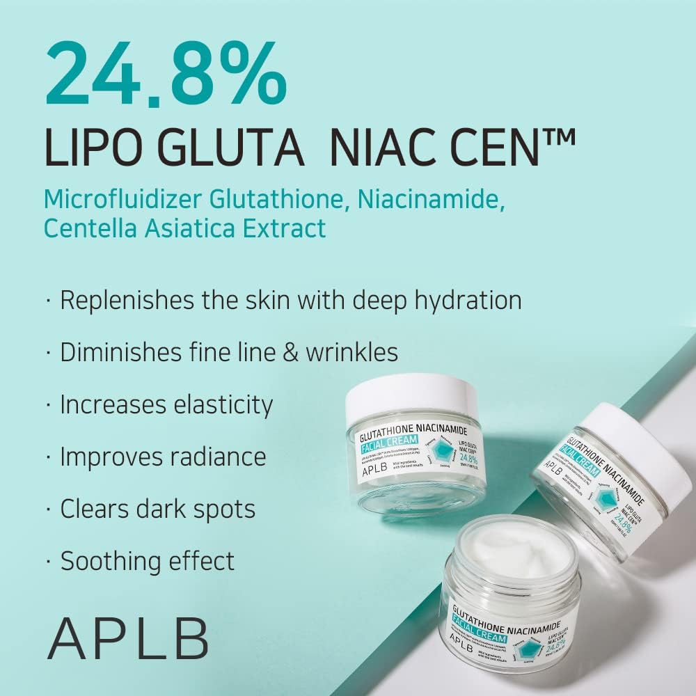 APLB Glutathione & Niacinamide Brightening Facial Cream