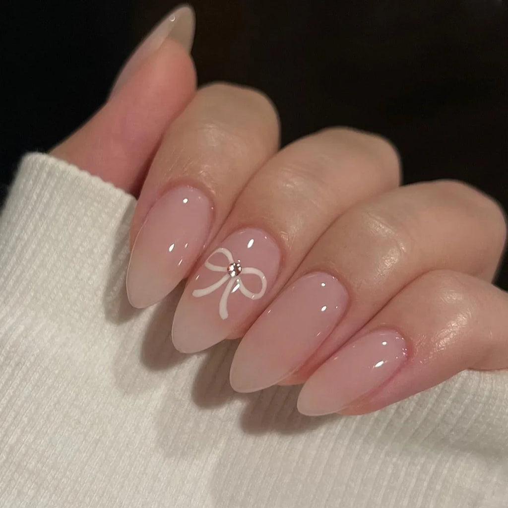 Chic Almond Press-On Nails-1