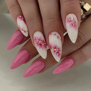 Chic Almond Press-On Nails-5