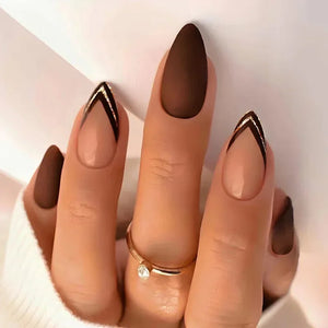 Chic Almond Press-On Nails-19