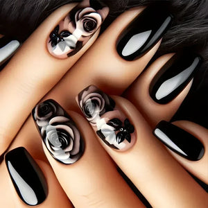 Coffin Press-On Nails-11