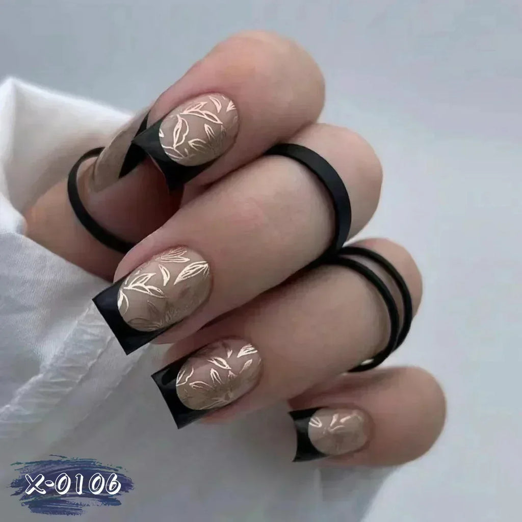 Coffin Press-On Nails-14