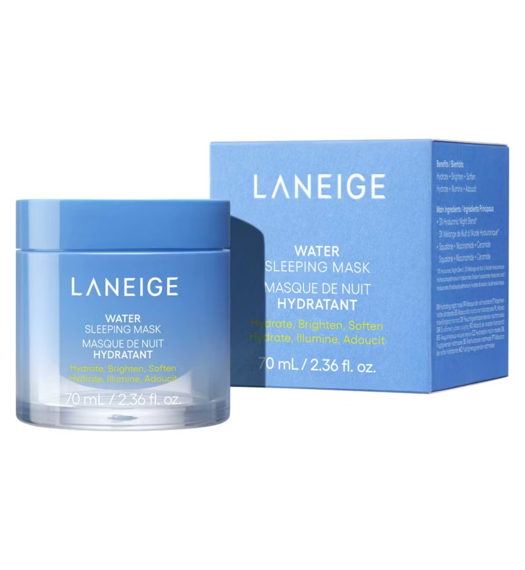 LANEIGE Water Sleeping Mask 70ml - Overnight Hydration & Radiance Boost