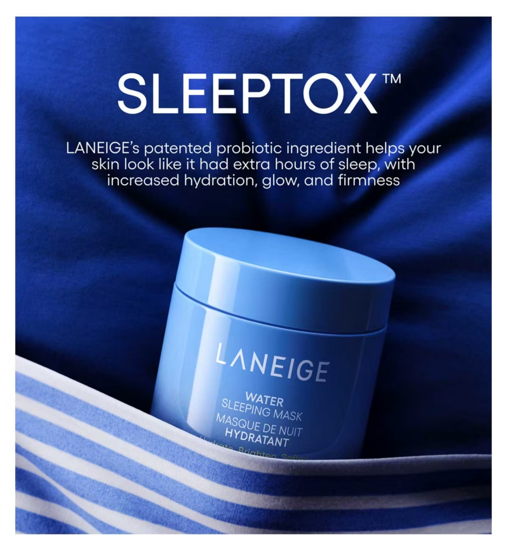 LANEIGE Water Sleeping Mask 70ml - Overnight Hydration & Radiance Boost