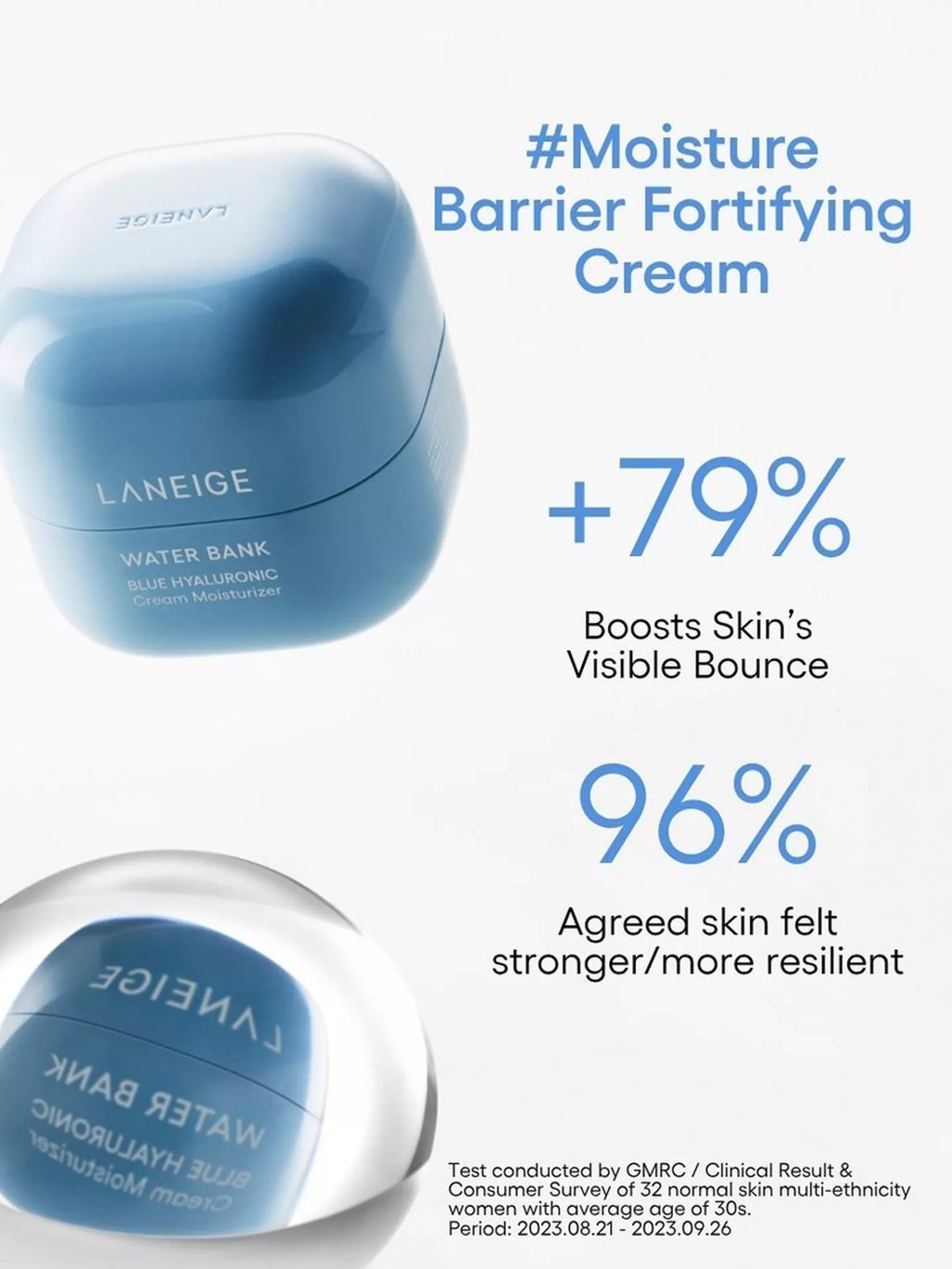 LANEIGE Water Bank Blue Hyaluronic Cream Moisturizer 20ml