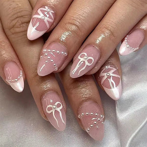 Chic Almond Press-On Nails-57