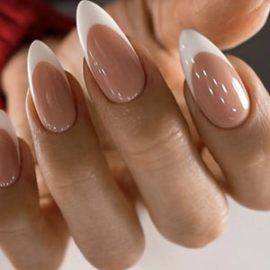 Chic Almond Press-On Nails-47