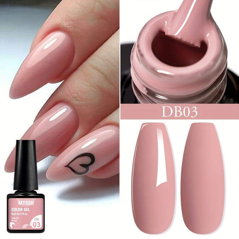 Solid Color Gel Nail Polish-3