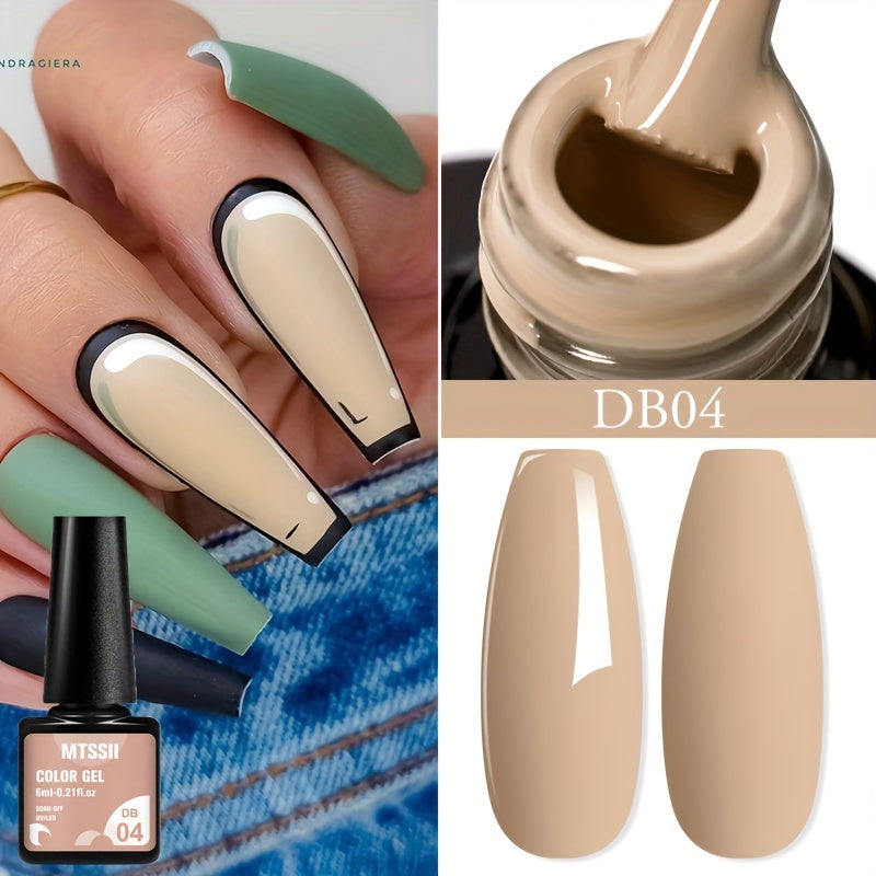 Solid Color Gel Nail Polish-4