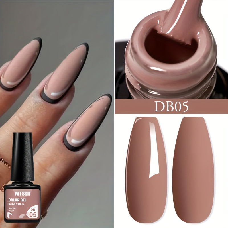 Solid Color Gel Nail Polish-5