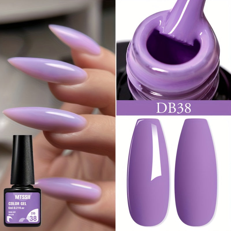 Solid Color Gel Nail Polish-8
