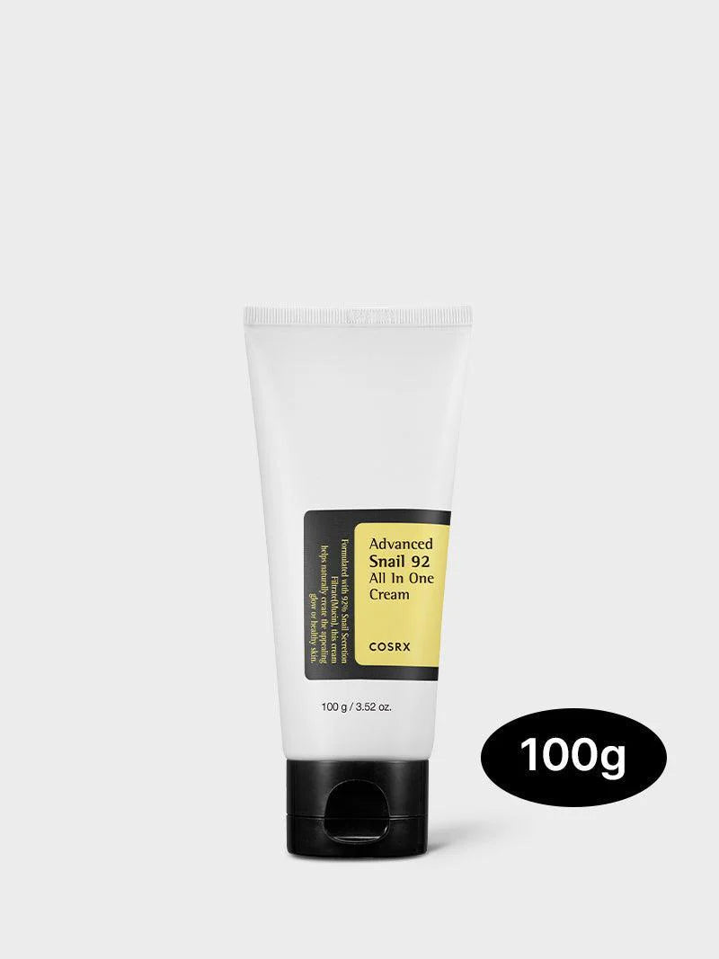 Cosrx Advanced Snail 92 All In One Cream tube on a white background